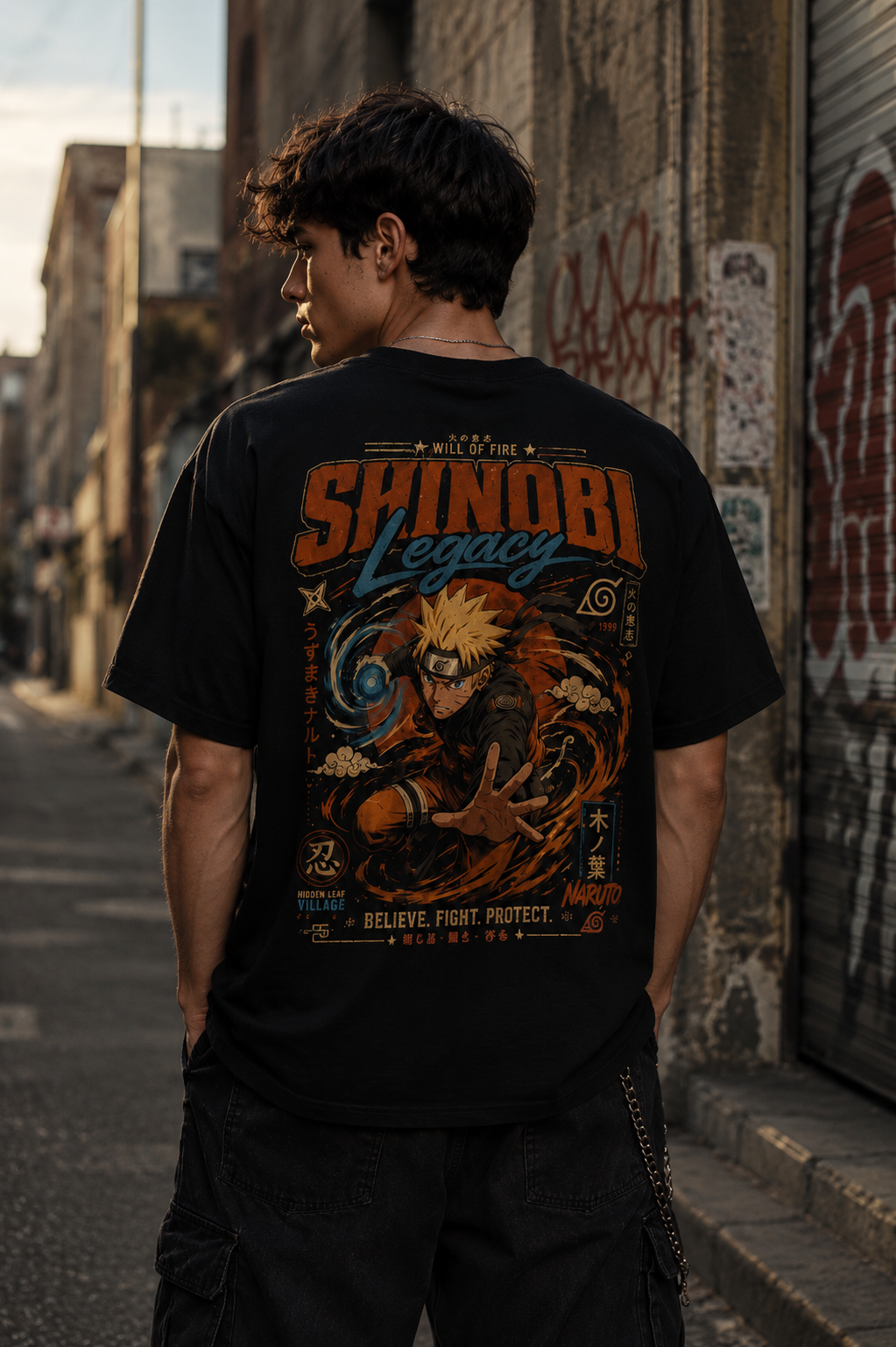 Buy Unisex Graphic Crew T-Shirt Online India | LonexWear
