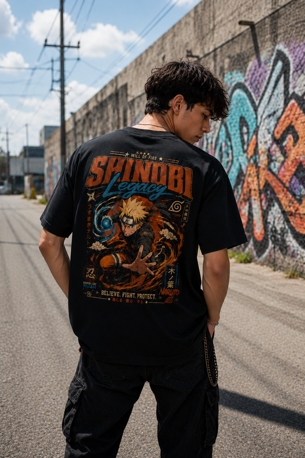 Buy Unisex Graphic Crew T-Shirt Online India | LonexWear